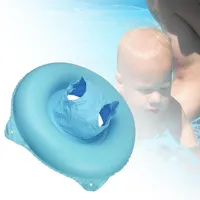 PARTY FAVOR PVC Slitstarka småbarns Vattenpool Float Seat Swim Training Tool Baby Swimming Ring Pump snabbt för utomhus