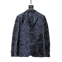 Classic Print мужские костюмы куртки Instagram мода капюшонов траншеи дизайнер женская повседневная пылезащитная одежда падение личности шарм блейзер пальто