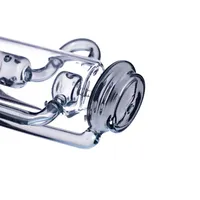 Shishas Hookahs Smoking Glass Bongs Accessoire Recyclers Pieken Top 8 Inch Maat Functie Well Hookah Water Bong Dabber Gereedschap Olie Rigs Piep PE