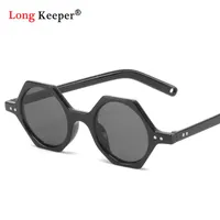 Sonnenbrille Übergröße Sechseck Frauen Vintage Reisegläser Männer Polygon Sonne Mode Weibliche Quadratische Rahmen Eyewear Gafas UV400