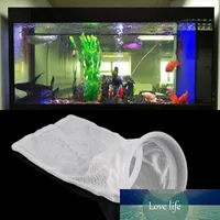 Aquarium Filter Sump Sok Mesh Net Bag Vervanging Filterzakken Fish Tank Accessoires Aquarium Filters levert wit