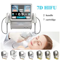 Dor Dores 7D Hifu Ultrassom Skin Lifting Face Lifting Lift Sweeck-Wrinkle Beauty Machine CE aprovado