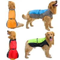 Hundebekleidung Kleidung Pet Rain Mantel Wasserdichte Jacken Atmungsaktive Angriffe Regenmantel Für große Hunde Katzen Bekleidung Haustiere liefert 7XL 8XL 9XL