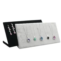 JAVRICK Velvet Necklace Chain Bracelet Stand Jewelry Display Holder