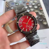 2021 3 스티치 작업 리틀 바늘 실행 초 망 시계 럭셔리 시계 금속 스트랩 탑 브랜드 버전 쿼츠 손목 시계 고품질