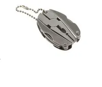 2021 Neue Multifunktions-Falttaschen-Tools Zange Messer Schraubendreher Keychain + Case Set Free