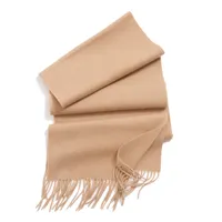 Women Men scarf Cashmere Scarf Shawls Fashion solid color Scarves With Box