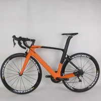 Newest 22 Speed Rim Brake Aero Road Complete Bike TT-X32 With SH1MAN0 R7000 groupset And Aluminum Wheels can custom paint