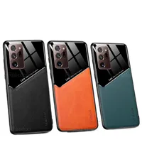 New Mirror Leather Magnetic Case para Samsung Galaxy S21 S20 Ultra S21 Plus Nota 20 Ultra 5G A51 A71 A81 A70 A50 A30 A20 A21 A10 S21 A41 A31