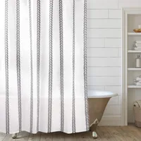 Duschvorhänge Boho Polyester Stoff wasserdichte Vorhang waschbarer Wohnkultur Nordisches Stil einfaches Badezimmer