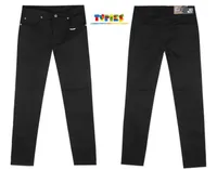 pantalon décontracté pour hommes et femmes lundi coloré slim boybboy jeans de skateboard élastique de hip-hop bon marché