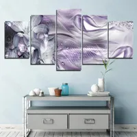 Målningar ramlös målning drake lila personlighetskonst affisch vardagsrum dekoration soffa bakgrund tapet 3d stereo vägg klistermärken