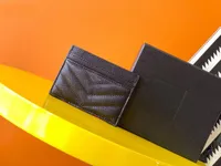 新しいファッションデザイナーカードホルダー女性贅沢トップクオリティ純正革コイン財布クラシックミニバッグ10cm箱188