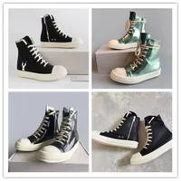 Fabryka Dropship 20SS Oryginalny TPU Fragrant Sole Canvas Trainer Lace Up Wegański High Top Trenera Sneaker Buty