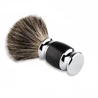 Yintal Porsuk Saç Tıraş Fırçası El Yapımı Porsuk Gümüş-İpucu Fırçalar Tıraş Aracı Tıraş Razor Fırça