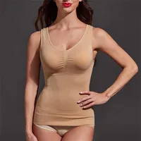 Mulheres shaper corporal plus size sutiã cami tanque de emagrecimento colete espartilho shapewear slim up elevador lingerie set cintos para esportes 211218