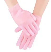 5本の指の手袋ピンクのシリコーンの保湿スパゲル手の手入れ防水防塵防止ドライネスハウスワーク仕事