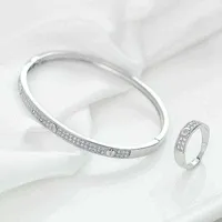 Браслет мода алмаз Inlaid десять браслетов корейская пряжка циркона