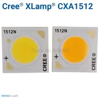Bulbos 2pcs Cree Xlamp CXA 1512 CXA1512 Easywhite 5000K Quente branco 3000K 24 W Cerâmica Cerâmica Chip Diodo LED Array com ou sem suporte
