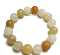 2021 8mm 10mm Matte Yellow Opal Beads Bracelet,Elastic Bracelet ,Gemstone Beads Bracelet,Gifts