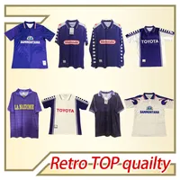 96 93 90 98 Retro Fiorentina Futbol Formaları Batistuta Rui Kosta Özel Vintage Floransa Futbol Gömlek Camisas de Futebol