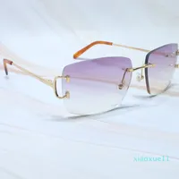 فاخرة- 2020 تتجه المنتج الرجال النظارات الأزياء كارتر مصمم نظارات الشمس كبيرة c سلك الكرتر كارتر الكرات المعادن مكبرة خمر النظارات