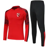 Futbol Kulübü De Metz Çocuk Boyutu 4xs Xs Koşu Eşofman Setleri Erkekler Açık Suits Ev Kitleri Ceketler Pantolon Spor Yürüyüş Futbol Eğitim Takım Elbise