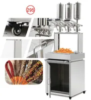 Пищевая обработка коммерческих 3 комплектов 5L Churros Jam Faling Machine