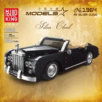 MOC Block MK10006 Creator City Series Zaawansowany model Business Business Luksus Car 1096pcs Building Build
