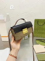 Hangslot Square Lock Mini Women Bag Luxurys Designers Apple en verwarmt schoudertassen Takken portemonnees Crossbody dames handtas 652683