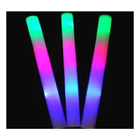 Other Event Festive Party Supplies Foam Stick Light Up Sticks Halloween Flashing Led Flash Multi Color Blink
