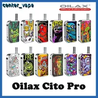 100 % 정통 Oilax Citro Pro Starter Kits VV 배터리 Vape 펜 기화기 2 두꺼운 오일 왁스에 대 한 1 in 1 일류 품질로 400mah 예열 원본