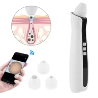 Blackhead Remover Beauty Strument Home Usando visibile con fotocamera HD Nose Cleaner Cleaner Acne Horny PORE MASSAGER Smooth 220225
