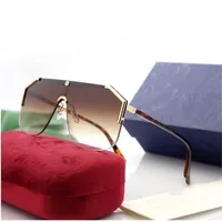 Gafas de sol de alta calidad Moda para hombres y mujeres y hombres gafas clásicas de lujo de lujo gafas de sol elegante caja de embalaje