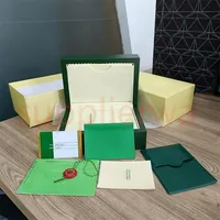 2022 Cases High R quality O Watch L box E Paper X bags certificate Original Boxes for Rolexables Wooden woman mens Watches Gift Box Accessories Boîte de montre rolex bag