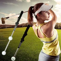 ゴルフトレーニングエイズ創造的な縮小スイングトレーナー実用的なテンポグリップ強度ウォームアップスティック援助用品