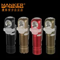 MANKER E03H II 600LM Ultra-Compact Pocket AA 14500 Latarka W / Luminus SST20 LED, Obiektyw TIR, Filtry, Ogon Magnesowy, Clip Reversible P0820