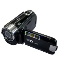 Caméscope numérique de la caméra Video Full HD 1080P 2,7 pouces 16MP haute définition ABS FHD DV Caméras 270 degrés Rotation