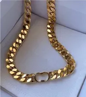 Choker collar dijia nueva letra de lujo diseñador collares cadena pulsera mujer mujer alta versión temperamento clavícula cadena