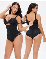 Femmes Shapers Body Repair Sous-vêtements Bouton Zipper à glissière taille One-Piece
