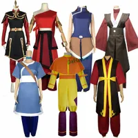 Anime Costumes Avatar The Last Airbender Prince Zuko Princess Azula Mai Cosplay Costume Anime Fire Nation Aang Korra Katara Cosplay Clothes
