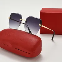 Luxusmarke Designer Sonnenbrillen für Frauen Mode allmähliche Farbe Retro Sonnenbrillen Strand Dame Sommer Stil Sonnenbrille Weibliche berühmte UV400 mit Box