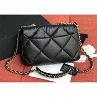 Famous Brand Handbags For Women 2022 Top Quality Designer Shoulder Bag Fashion Genuine Leather Chains Crossbody Bags Q0604
