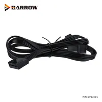 Fans & Coolings Barrow 6Pin To 3Pin 5V Light Item 4Pin Fan Power Extension Adapter Cable,Match DK301-16 Controller Use,DFZJX01