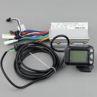 Electric bike accessories 250W 350w 24V 36V 48V DC Mode e scooter Brushless Motor Controller with LCD for ebike