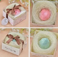 Artistico profumato a forma di uovo a forma di uovo saponi nozze bomboniere regalo baby shower sapone decorativo a mano savon