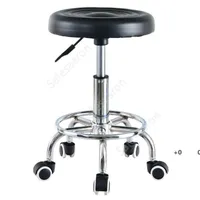Hydraulic Adjustable Salon Stool Swivel Rolling Tattoo Chair SPA Massage Commercial Furniture sea shipping DAS314