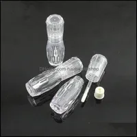 L Lip Gloss Tube vacío Tubos de bálsamo de plástico con muestras de palo pequeño claro Fast F3315 Entrega de gotas 2021 por botella de fragancia desodorante curado