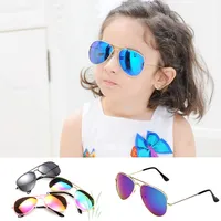 Mode Girls Sunglasses Kinderen Beach Levert Sunglasses UV Beschermende Eyewear Baby Zonnebril voor Jongens Girls Sunshades Kids 24pc