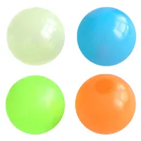 Fidget Oyuncaklar Popit Aydınlık Kawaii Yapışkan Topu Sal Dimmer Tavan / Duvar Glow Yapışkan Topları Antistress Oyuncaklar Yetişkin Çocuklar için